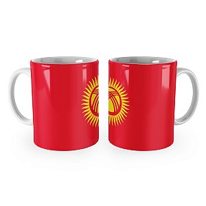Caneca Bandeira do Quirguistão País