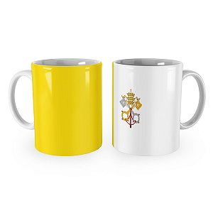 Caneca Bandeira do Vaticano País