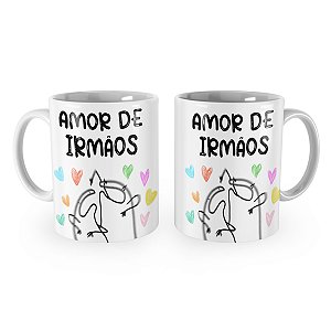 Caneca Flork Amor de Irmãos