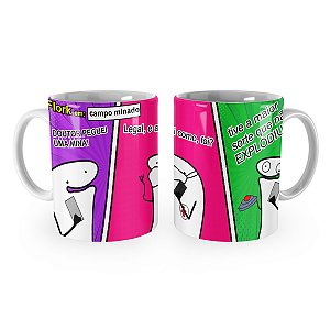 Caneca Flork em Campo Minado