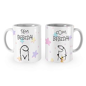 Caneca Flork Com Bebiba Sem Bebida