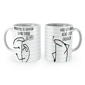 Caneca Flork Preciso te Contar Uma Coisa