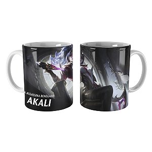 Caneca Akali Congregação das Bruxas de Prestígio Lol