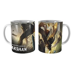 Caneca Akshan League of Legends Lol