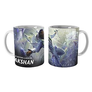 Caneca Akshan Rosa de Cristal League of Legends Lol
