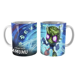 Caneca Amumu Jogos de Inverno League of Legends Lol