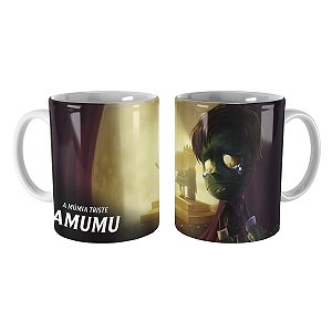 Caneca Amumu Quase-Rei Do Baile League of Legends Lol