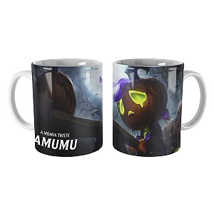Caneca Amumu Príncipe Abóbora League of Legends Lol