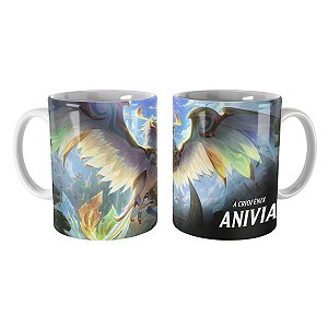 Caneca Anivia Fênix Divina League of Legends Lol