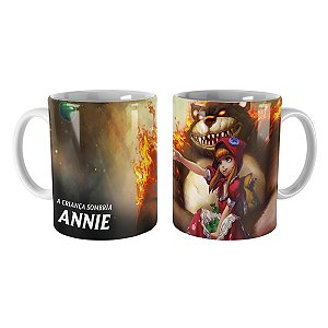 Caneca Annie Chapeuzinho League of Legends Lol