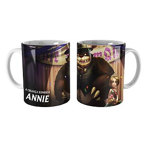 Caneca Annie Rainha do Baile League of Legends Lol