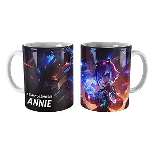 Caneca Annie Supergaláctica League of Legends Lol