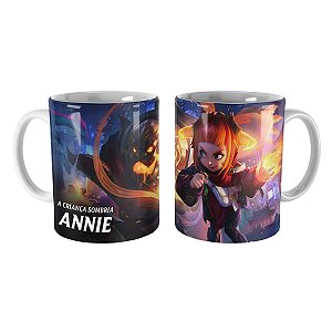 Caneca Annie Fera Lunar League of Legends Lol