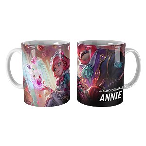 Caneca Annie Kawaii Café League of Legends Lol