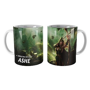 Caneca Ashe de Sherwood League of Legends Lol
