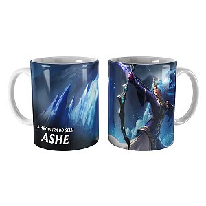 Caneca Ashe Rainha League of Legends Lol