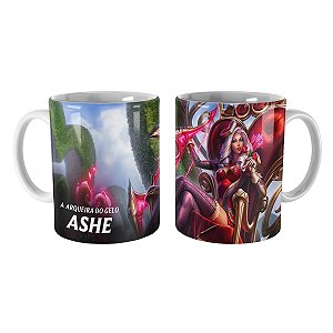 Caneca Ashe Cupido Mortal League of Legends Lol