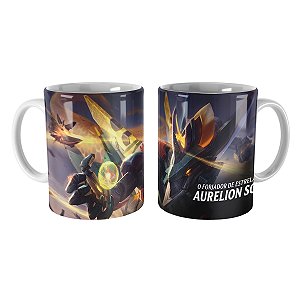 Caneca Mech Aurelion Sol League of Legends Lol