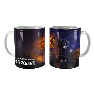 Caneca Blitzcrank Tunado em Piltover League of Legends Lol