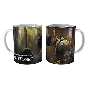 Caneca Certamente não é o Blitzcrank League of Legends Lol