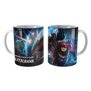 Caneca Riot Blitzcrank League of Legends Lol