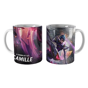 Caneca Camille Comandante de Ataque League of Legends Lol