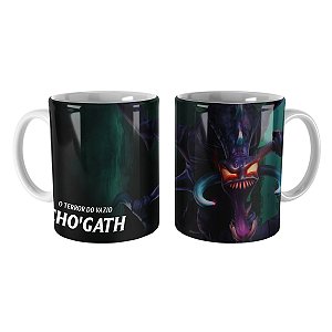 Caneca Chogath Terror Noturno League of Legends Lol