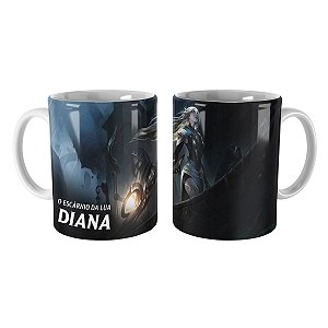 Caneca Diana Sentinela League of Legends Lol