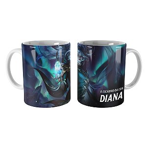 Caneca Diana Bênção do Inverno League of Legends Lol