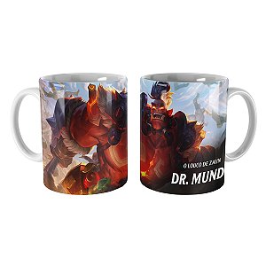 Caneca Mundo Enfurecido League of Legends Lol