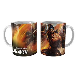 Caneca Draven Gladiador League of Legends Lol