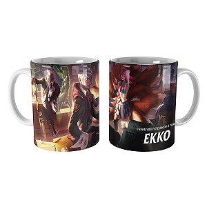 Caneca Ekko Colegial League of Legends Lol