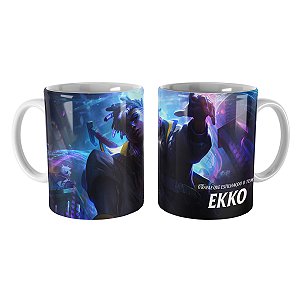 Caneca Ekko True Damage League of Legends Lol
