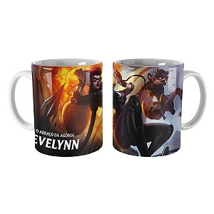 Caneca Evelynn Infiltradora League of Legends Lol