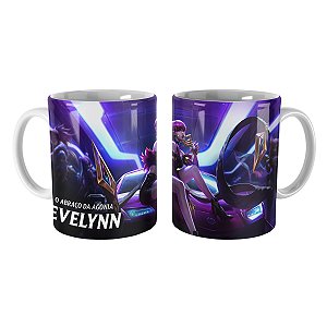 Caneca Evelynn K/DA League of Legends Lol