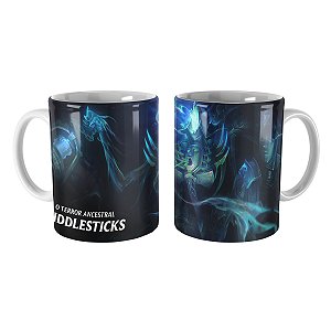 Caneca Fiddlesticks Espectral League of Legends Lol