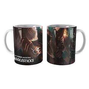 Caneca Fiddlesticks Ascendente League of Legends Lol