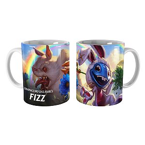 Caneca Fizz Pelo Branquinho League of Legends Lol