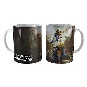 Caneca Gangplank Marujo League of Legends Lol