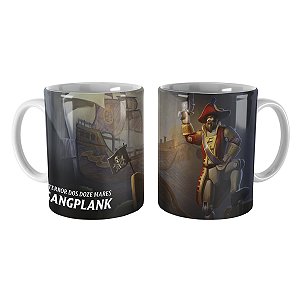Caneca Gangplank Soldadinho de Chumbo League of Legends Lol