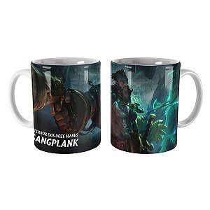 Caneca Gangplank, o Traidor League of Legends Lol