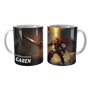 Caneca Garen Sanguinário League of Legends Lol