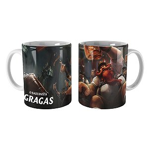 Caneca Gragas Oktoberfest League of Legends Lol
