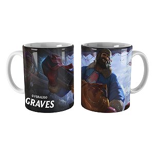 Caneca Graves Dia Nevado League of Legends Lol