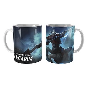 Caneca Hecarim Cavaleiro Sanguinário League of Legends Lol