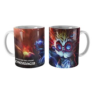 Caneca Heimerdinger League of Legends Lol