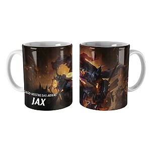 Caneca Jax Vândalo League of Legends Lol