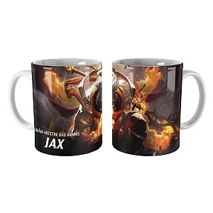 Caneca Jax Cajado Divino League of Legends Lol