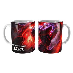 Caneca Jayce Esquecido League of Legends Lol