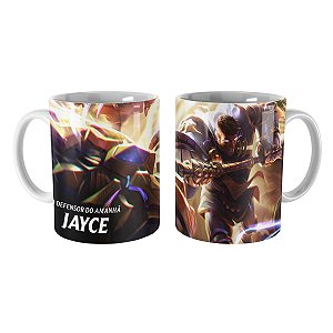 Caneca Jayce, o Martelo Iluminado League of Legends Lol